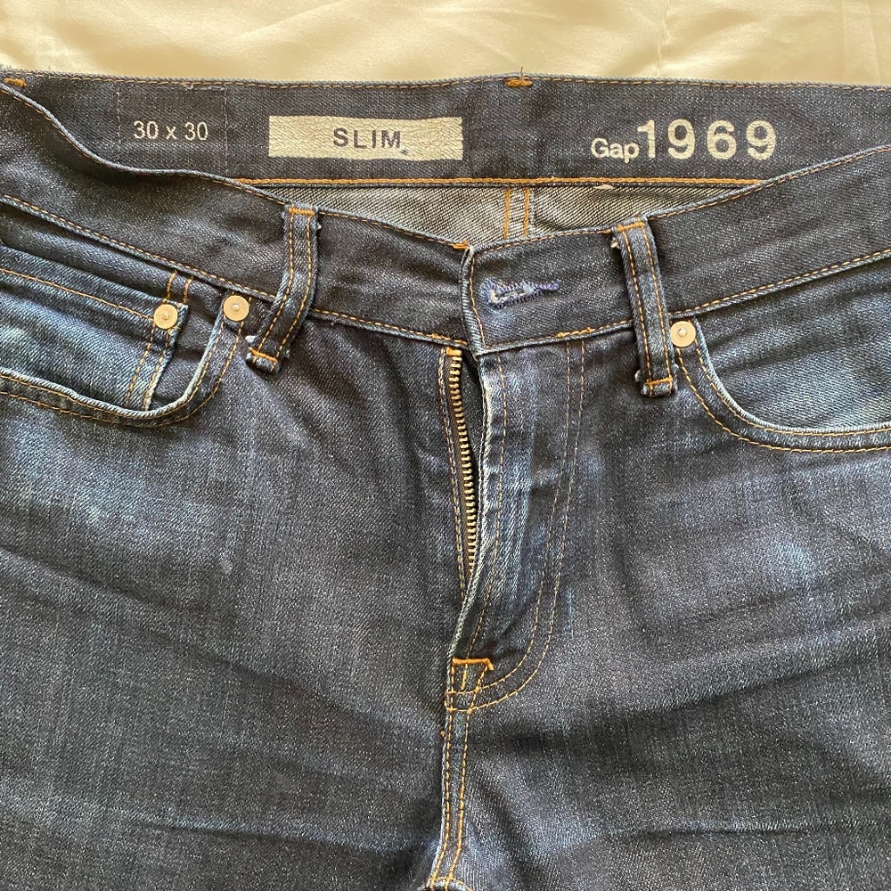 gap jeans 30x30
